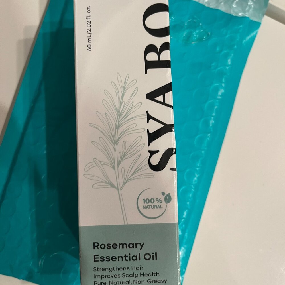 Syabo Hair Strengthening Oil | Pure Rosemary Oil | 2.02 fl oz | Brand New (wa/x)